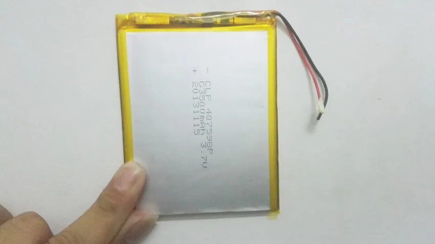 The New Battery 3500mAH Li-ion Tablet pc battery For 7,8,9 inch tablet PC 3.7V Polymer lithiumion Battery With Hih Quality
The New Battery 3500mAH Li-ion Tablet pc battery For 7,8,9 inch tablet PC 3.7V Polymer lithiumion Battery With Hih Quality