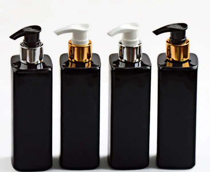 250ml Black Square Aluminum Emulsion Pump PET Bottle Hotel Shower Gel Bottle 10PCS/LOT
250ml Black Square Aluminum Emulsion Pump PET Bottle Hotel Shower Gel Bottle 10PCS/LOT