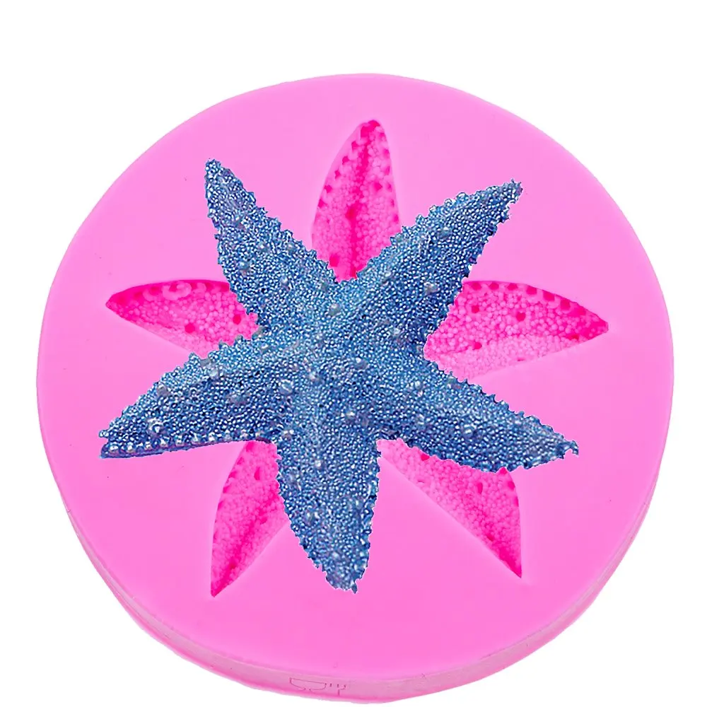 Starfish shaped 3D fondant cake silicone mold for soap polymer clay molds chocolate pastry candy making decoration tools F0996
Starfish shaped 3D fondant cake silicone mold for soap polymer clay molds chocolate pastry candy making decoration tools F0996
