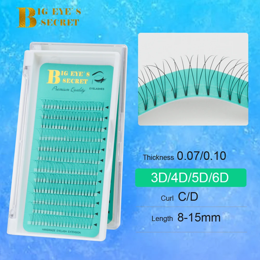 BES 1 Tray Premade Volume Fans Lashes Russian Volume Lash Short Stem Premade Fans Lash Extension Faux Mink Eyelashes Extension
BES 1 Tray Premade Volume Fans Lashes Russian Volume Lash Short Stem Premade Fans Lash Extension Faux Mink Eyelashes Extension