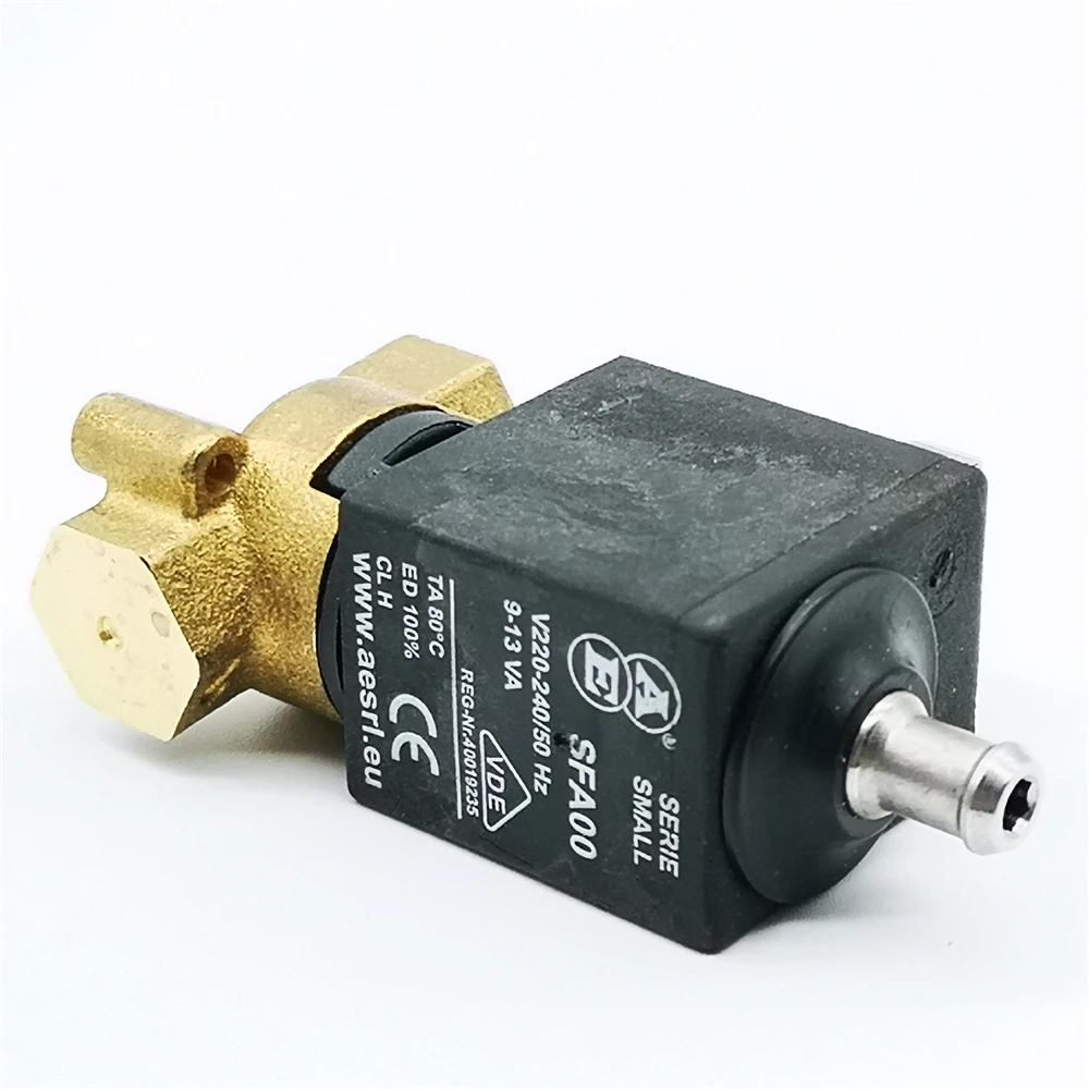 Italy AE solenoid valve Coffee machine solenoid valve 220V normally open type High temperature and high pressure steam solenoid
Italy AE solenoid valve Coffee machine solenoid valve 220V normally open type High temperature and high pressure steam solenoid