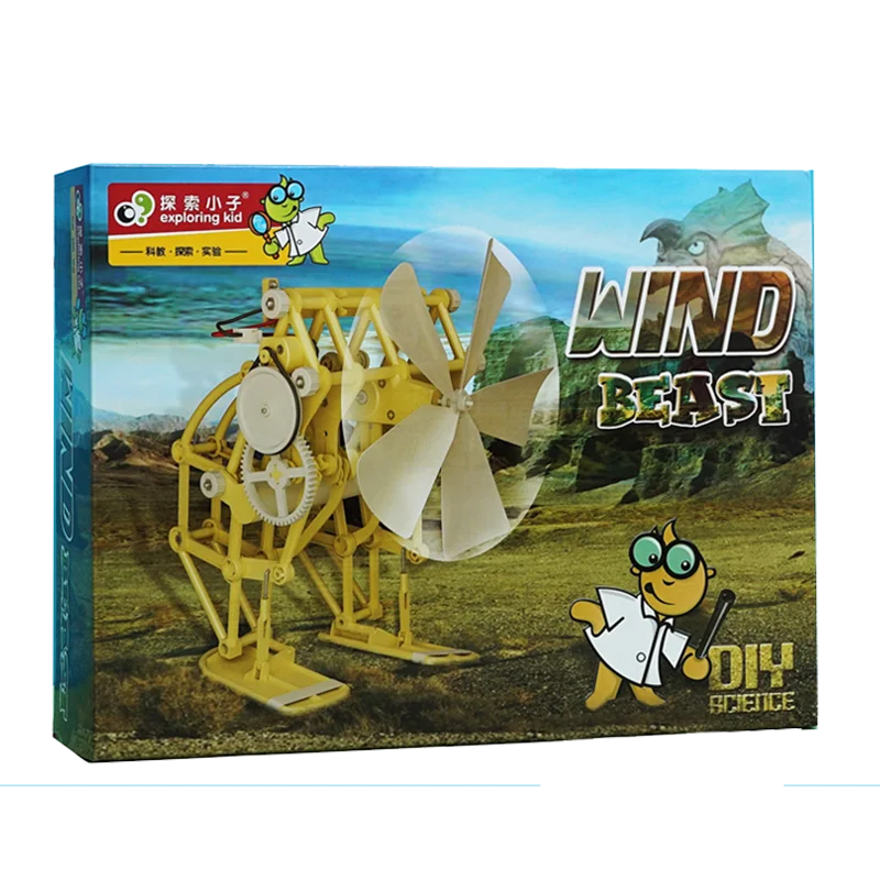 Pupils Assemble Experimental Toys DIY Wind Bionic Animal Robot Small-scale Teaching Assistant Toys for Children Science
Pupils Assemble Experimental Toys DIY Wind Bionic Animal Robot Small-scale Teaching Assistant Toys for Children Science