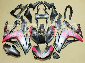 New 2014 2015 2016 YZF R3 R25 ABS Injection Fairing Kit For Yamaha YZFR3 YZFR25 Complete Fairings Kits Cowling Matte black Pink
New 2014 2015 2016 YZF R3 R25 ABS Injection Fairing Kit For Yamaha YZFR3 YZFR25 Complete Fairings Kits Cowling Matte black Pink