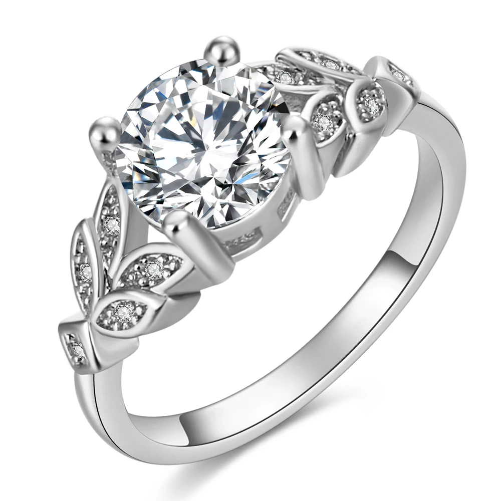 Trendy Cubic Zirconia Rings For Women Engagement Wedding Ring Crystal Jewelry Accessories Party Gifts
Trendy Cubic Zirconia Rings For Women Engagement Wedding Ring Crystal Jewelry Accessories Party Gifts