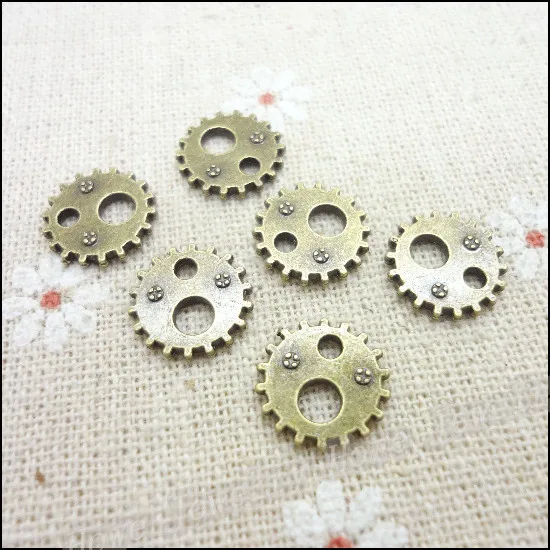 Wholesale 115pcs Vintage Charms Gear Pendant Antique bronze Fit Bracelets Necklace DIY Metal Jewelry Making
Wholesale 115pcs Vintage Charms Gear Pendant Antique bronze Fit Bracelets Necklace DIY Metal Jewelry Making