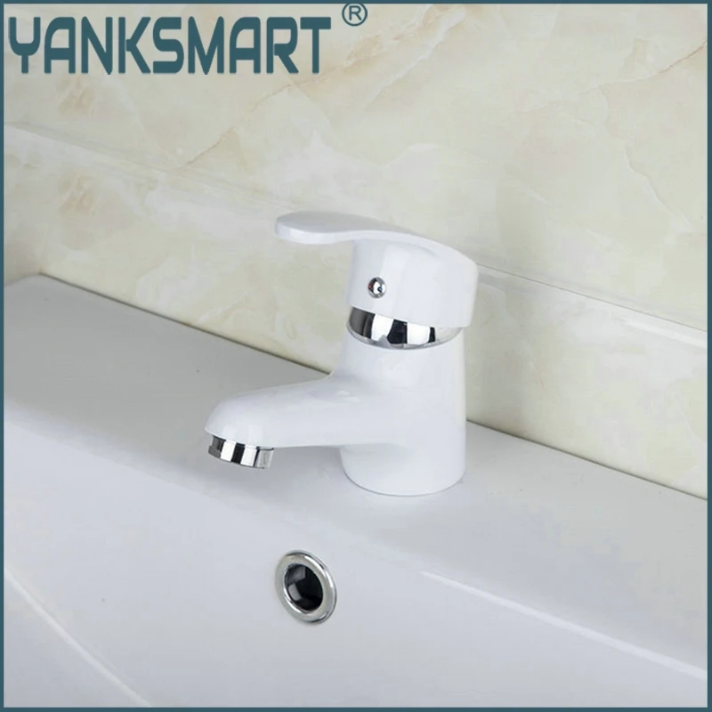 Bathroom Faucet Contemporary Design Single Handle White Painting Extensible Kitchen sink Faucet Spray Kitchen Faucet Mixer Tap
Bathroom Faucet Contemporary Design Single Handle White Painting Extensible Kitchen sink Faucet Spray Kitchen Faucet Mixer Tap
