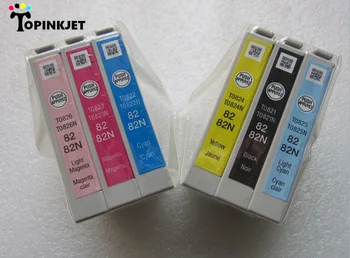 

82N genuine ink cartridges T0851 T0852 T0853 T0854 T0855 T0856 For Epson R330 1390