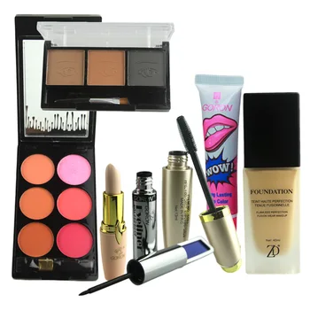 GORON 7pcs Makeup Set Blusher Bronze Powder Palette Liquid Foundation Lip Gloss Eyebrow Powder Mascara Eyeliner Kit MU07S
GORON 7pcs Makeup Set Blusher Bronze Powder Palette Liquid Foundation Lip Gloss Eyebrow Powder Mascara Eyeliner Kit MU07S