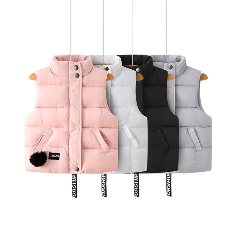 Fashion Autumn Winter Boys Girls Vest Jacket light white pink down vest Kids Cotton Waistcoat baby Vest Solid kids clothes
Fashion Autumn Winter Boys Girls Vest Jacket light white pink down vest Kids Cotton Waistcoat baby Vest Solid kids clothes