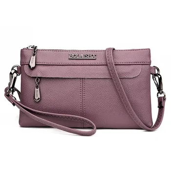 Women's Genuine Leather Handbags Small Cow Leather Clutches Bag Shoulder CrossBody Bags Fashion Soft Diamonds Flap Women Bags 
Women's Genuine Leather Handbags Small Cow Leather Clutches Bag Shoulder CrossBody Bags Fashion Soft Diamonds Flap Women Bags