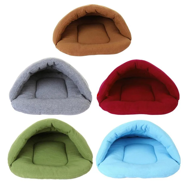 Small Medium Dog Cat Pet Beds Cotton - PeticaDeals