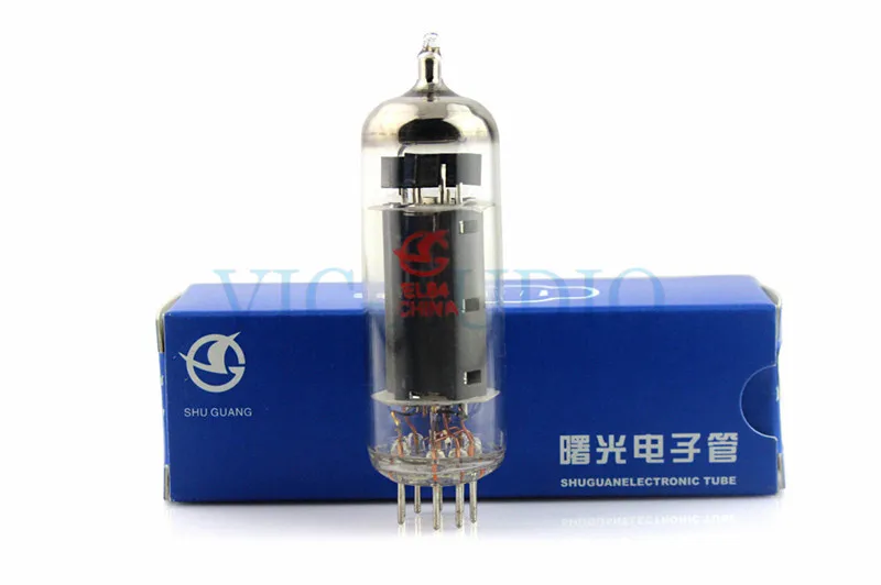 1 шт. новинка ShuGuang EL84 вакуумная трубка замена 6P14 9 контактов TElectron бесплатная