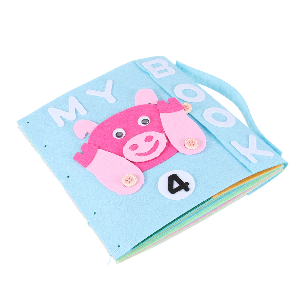 Early Educational Cloth Book Kit Non-Woven Cloth Craft DIY Sewing Felt Handwork DIY Needlework Supplies with 3 Bottles Glue
Early Educational Cloth Book Kit Non-Woven Cloth Craft DIY Sewing Felt Handwork DIY Needlework Supplies with 3 Bottles Glue