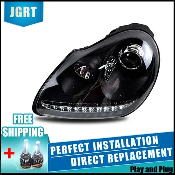 2PCS LED Headlights For Porsche Cayenne 2004-2006 Car Led Lights Double Xenon Lens Car Accessories Daytime Running Lights
2PCS LED Headlights For Porsche Cayenne 2004-2006 Car Led Lights Double Xenon Lens Car Accessories Daytime Running Lights