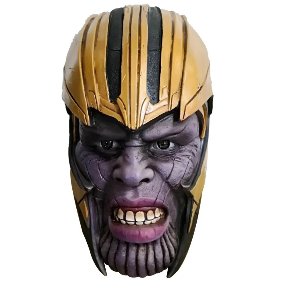 Thanos Infinity Gauntlet Avengers Infinity War Latex Mask Costume Cosplay Funny Carnival Halloween Masquerade Party
Thanos Infinity Gauntlet Avengers Infinity War Latex Mask Costume Cosplay Funny Carnival Halloween Masquerade Party