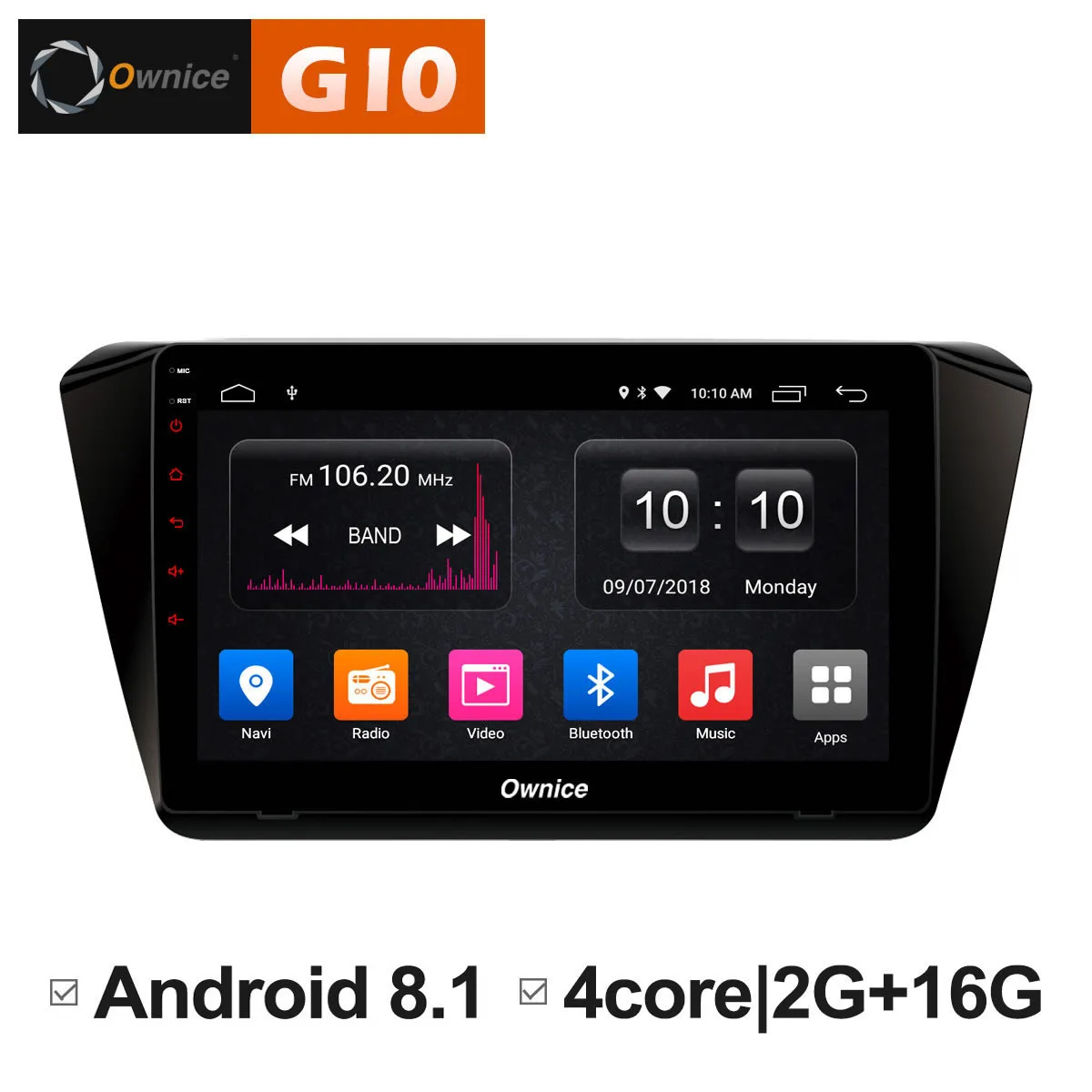Android 8.1 Unit 10.1" car Radio Multimedia playerfor Volkswagen skoda Superb 2016 Auto Stereo Audio GPS Navigator DVD 4G DVR
Android 8.1 Unit 10.1" car Radio Multimedia playerfor Volkswagen skoda Superb 2016 Auto Stereo Audio GPS Navigator DVD 4G DVR
