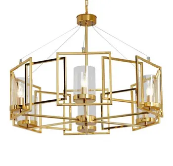 American nordic modern Iron pendant light gold glass dining room living room bar kitchen hanging lighting
American nordic modern Iron pendant light gold glass dining room living room bar kitchen hanging lighting