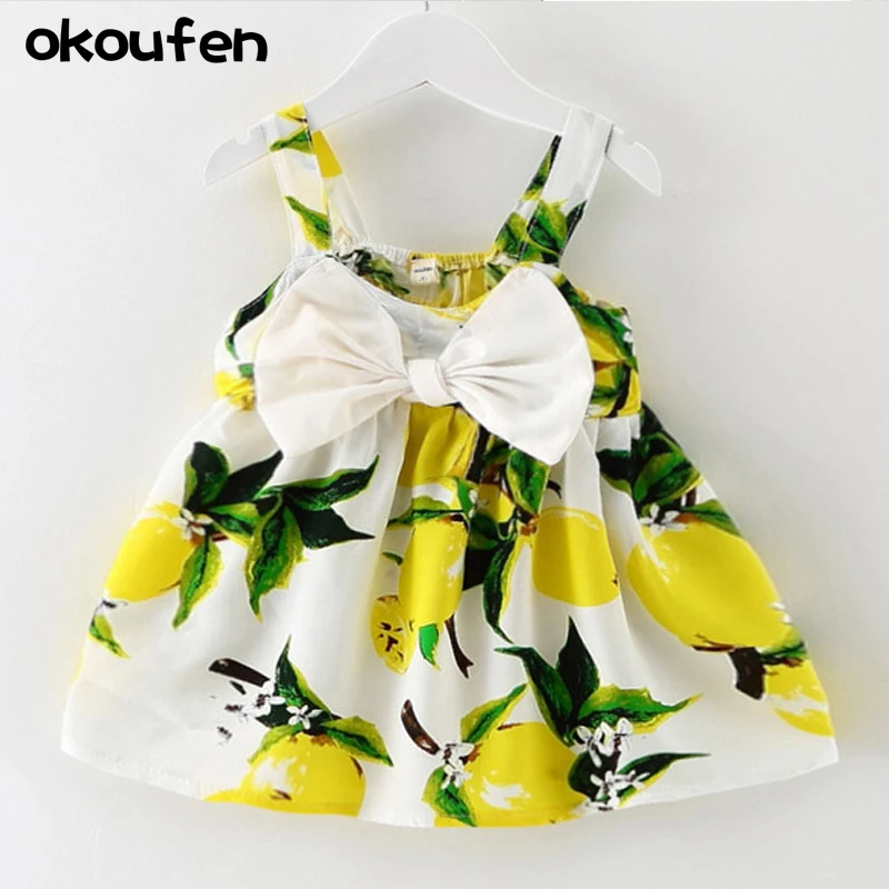 2018 new baby dresses for girls Children kids clothes summer flower plants print girls dress bow toddler dress retail
2018 new baby dresses for girls Children kids clothes summer flower plants print girls dress bow toddler dress retail