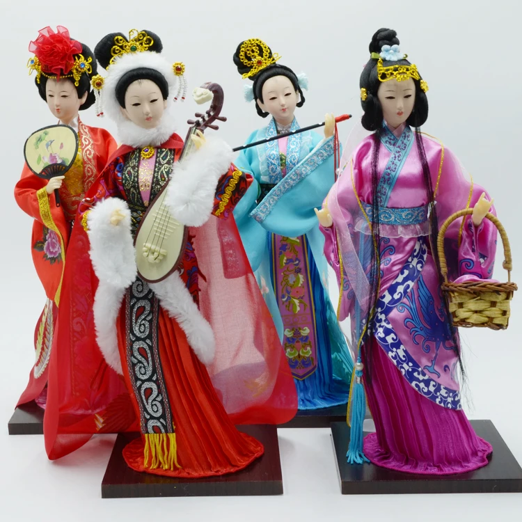 2020 Chinese Dolls Ancient Doll Chinese Women Authentic Simulation Dolls Girls Beautiful BJD Collectible Dolls Four Beauties
2020 Chinese Dolls Ancient Doll Chinese Women Authentic Simulation Dolls Girls Beautiful BJD Collectible Dolls Four Beauties