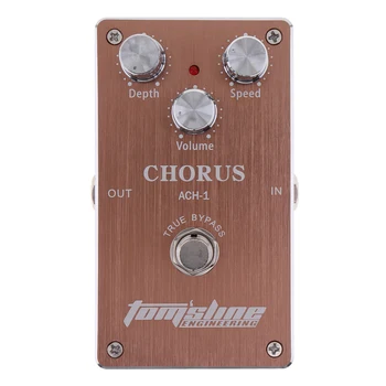 Chorus Guitar Electric Effect Pedal Low Noise True Bypass Guitar Parts with Battery
Chorus Guitar Electric Effect Pedal Low Noise True Bypass Guitar Parts with Battery