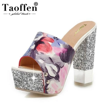 TAOFFEN women print ankle strap platform high heel sandals brand sexy fashion ladyheeled footwear heels shoes size 32-43 P18124
TAOFFEN women print ankle strap platform high heel sandals brand sexy fashion ladyheeled footwear heels shoes size 32-43 P18124