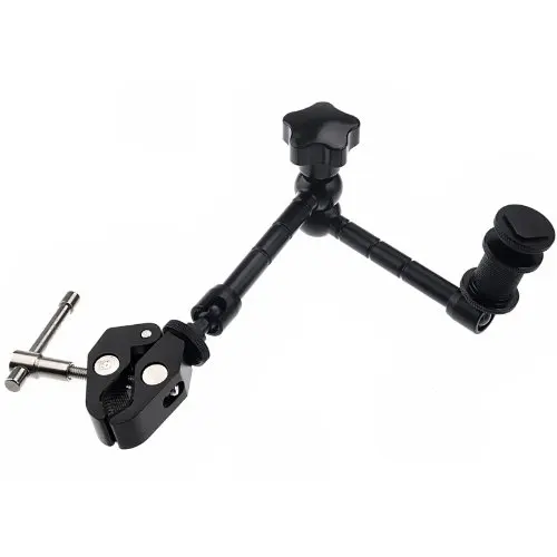 Brand New Super Clamp 11 inches magic articulated arm for mounting HDMI Monitor LED Light LCD Video Camera Flash Camera DSLR
Brand New Super Clamp 11 inches magic articulated arm for mounting HDMI Monitor LED Light LCD Video Camera Flash Camera DSLR