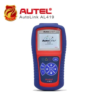 Car Diagnostic Scan Tool Autel AutoLink AL419 OBD II & CAN Code Reader AL-419 Free Online Update with Troubleshooter code tips
Car Diagnostic Scan Tool Autel AutoLink AL419 OBD II & CAN Code Reader AL-419 Free Online Update with Troubleshooter code tips