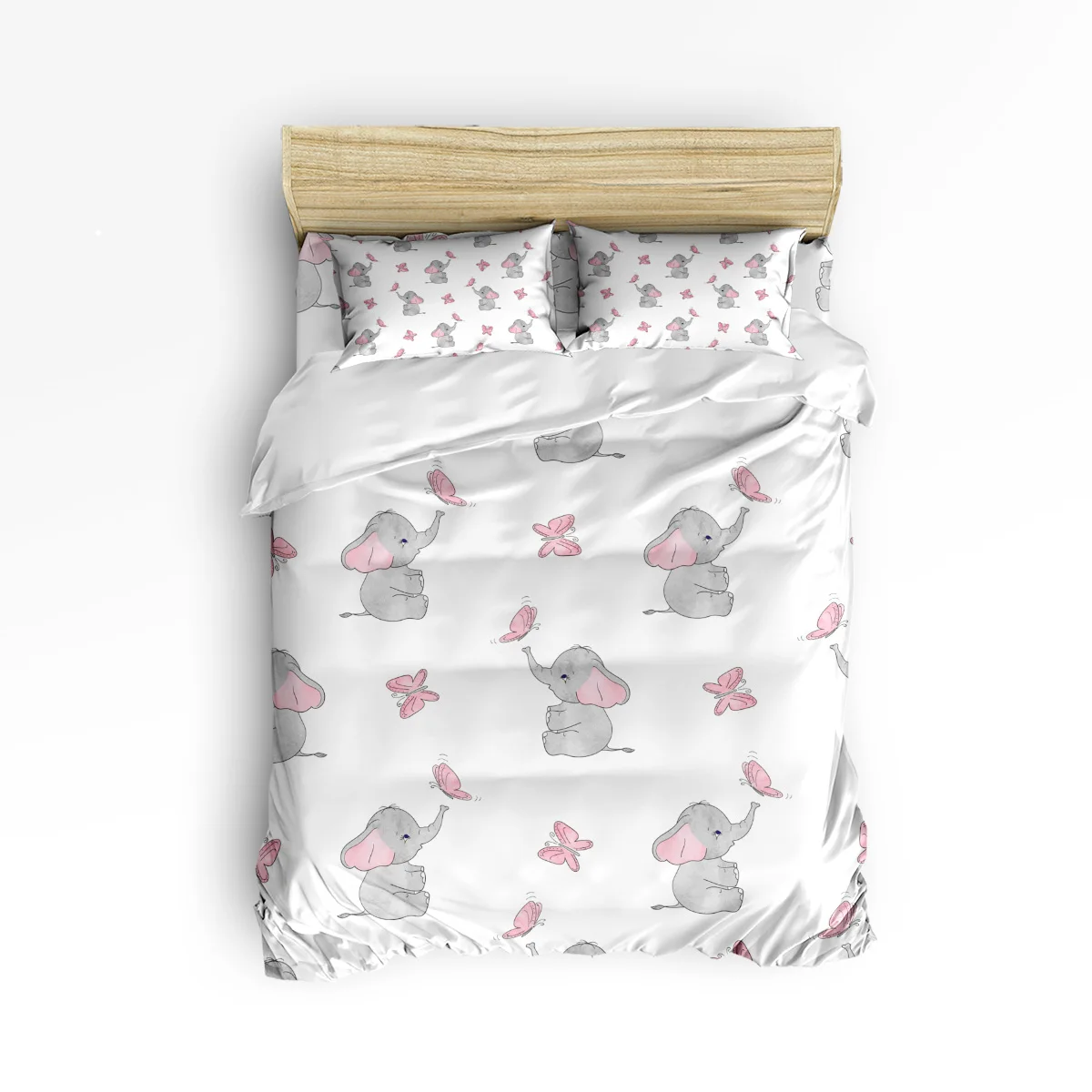 Kawaii Adorable Elephant Cartoon 3D Bedding Sets 4pcs Bedclothes Queen/Twin/King Size Bedding Sets Duvet Cover Housse De Couette
Kawaii Adorable Elephant Cartoon 3D Bedding Sets 4pcs Bedclothes Queen/Twin/King Size Bedding Sets Duvet Cover Housse De Couette