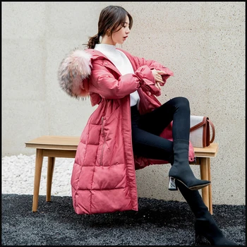 Women's down jacket 2019 Autumn Winter Warm Real Raccoon Fur Coat Female Puffer Jacket Outwear doudoune femme hiver L456
Women's down jacket 2019 Autumn Winter Warm Real Raccoon Fur Coat Female Puffer Jacket Outwear doudoune femme hiver L456