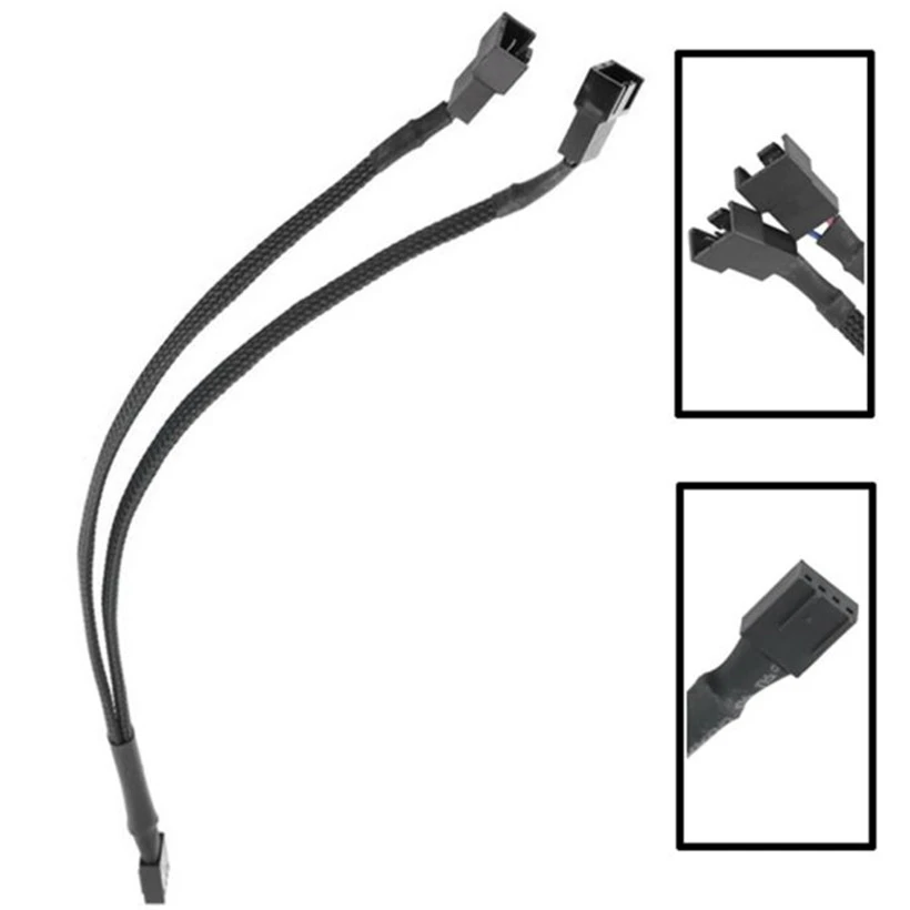 Advanced Adapter Cable 4-Pin Fan 4P Cable One Point Two PMW Fan Y Splitter Black Sleeved Extension drop shipping 1pc
Advanced Adapter Cable 4-Pin Fan 4P Cable One Point Two PMW Fan Y Splitter Black Sleeved Extension drop shipping 1pc