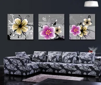3 pieces yellow and pink flowers decorative painting canvas wall art For bedroom Office Decor
3 pieces yellow and pink flowers decorative painting canvas wall art For bedroom Office Decor