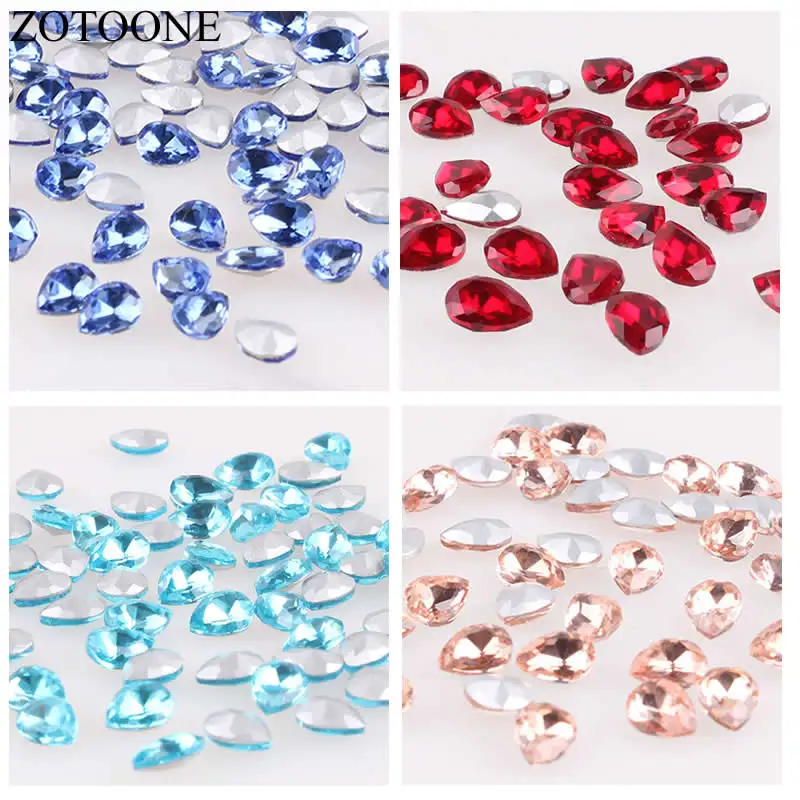 ZOTOONE 50PCS/lot DIY Crystals Flat Back Rhinestone Sew on Strass Crystal Stones Horse Eye Acrylic Gems for Dress Shoes Crafts C
ZOTOONE 50PCS/lot DIY Crystals Flat Back Rhinestone Sew on Strass Crystal Stones Horse Eye Acrylic Gems for Dress Shoes Crafts C