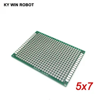 5 pcs 5x7cm 50x70mm Double Side Prototype PCB Universal Printed Circuit Board Protoboard For Arduino
5 pcs 5x7cm 50x70mm Double Side Prototype PCB Universal Printed Circuit Board Protoboard For Arduino