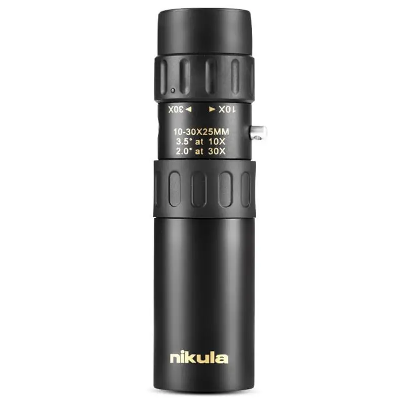 Outdoor Monocular Telescope 10-30x25 BAK4 Zoom for Hiking Camping Hunting Optical Prism Scope no tripod
Outdoor Monocular Telescope 10-30x25 BAK4 Zoom for Hiking Camping Hunting Optical Prism Scope no tripod