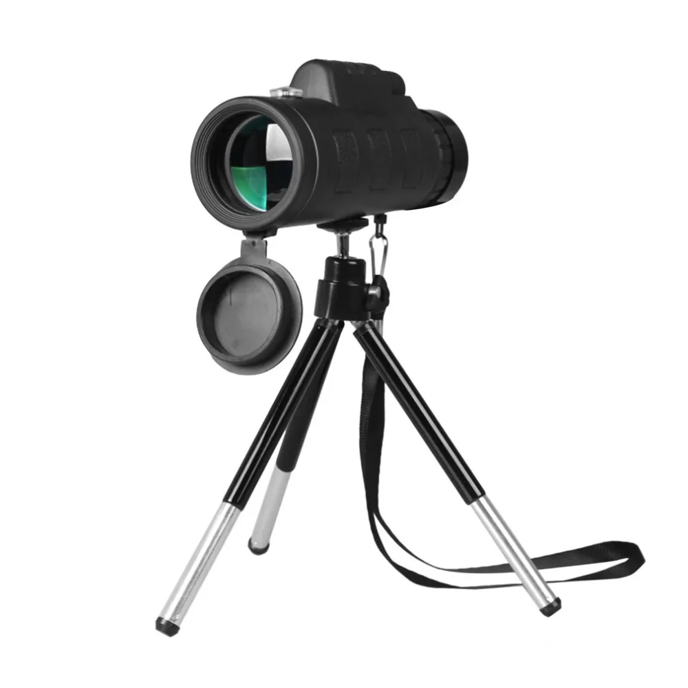 40X60 Hunting Night Vision Monocular Telescope Wide Angle HD Prism Scope With Compass Phone Clip Tripod Outdoor Portable Black
40X60 Hunting Night Vision Monocular Telescope Wide Angle HD Prism Scope With Compass Phone Clip Tripod Outdoor Portable Black