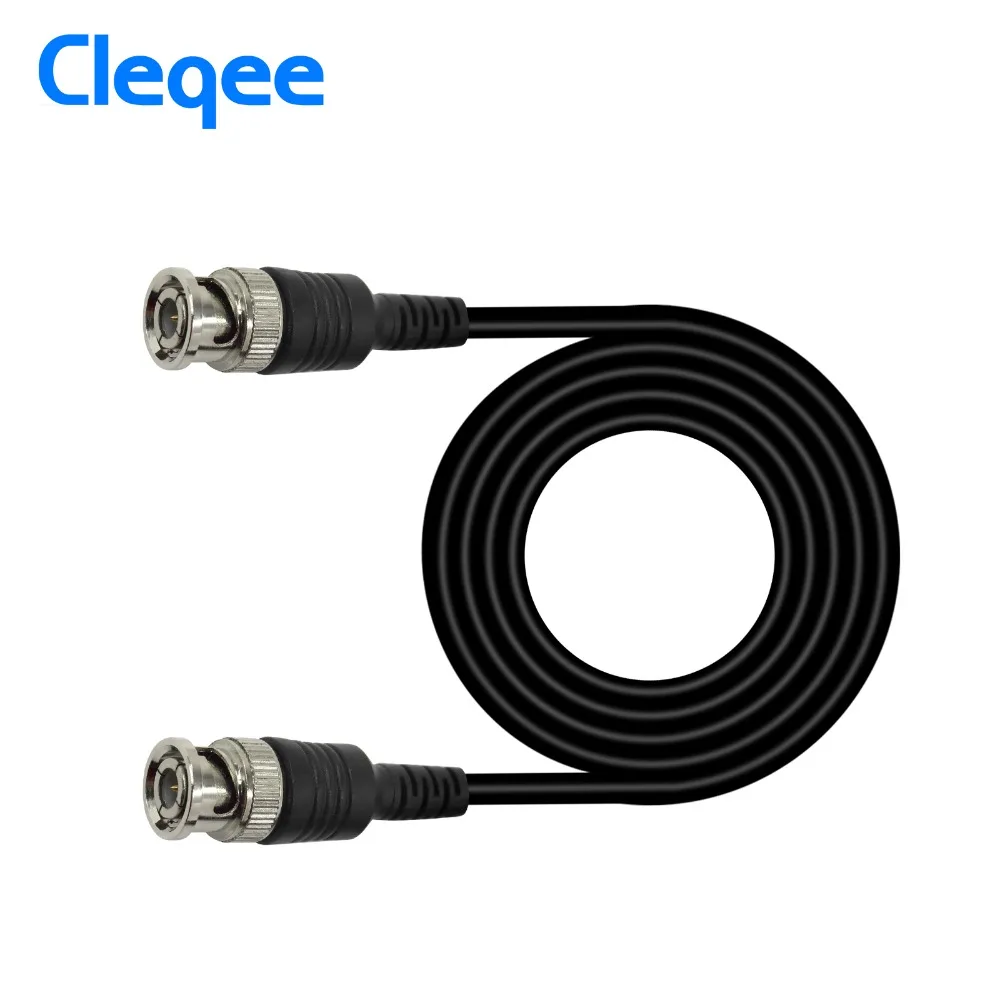 Cleqee P1013 BNC Q9 Male Plug To BNC Q9 Male Plug Oscilloscope Test Probe Cable Lead 100CM BNC-BNC
Cleqee P1013 BNC Q9 Male Plug To BNC Q9 Male Plug Oscilloscope Test Probe Cable Lead 100CM BNC-BNC