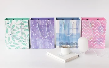 Watercolor Gift paper bag with handle,Wedding Candy Box Gift Bag, Gift Chocolate Cookies gift Bag 100pcs/lot
Watercolor Gift paper bag with handle,Wedding Candy Box Gift Bag, Gift Chocolate Cookies gift Bag 100pcs/lot