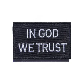 IN GOD WE TRUST 3D Embroidery Patch Military Patches Tactical Combat Emblem Appliques Embroidered Badges Patch Drop Ship
IN GOD WE TRUST 3D Embroidery Patch Military Patches Tactical Combat Emblem Appliques Embroidered Badges Patch Drop Ship