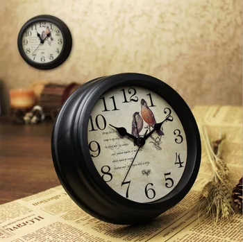 Retro Table Clock Home Decoration Mute Quartz Vintage Table Watch European Pastoral Wall Clock Creative Student Desk Clock Gift
Retro Table Clock Home Decoration Mute Quartz Vintage Table Watch European Pastoral Wall Clock Creative Student Desk Clock Gift