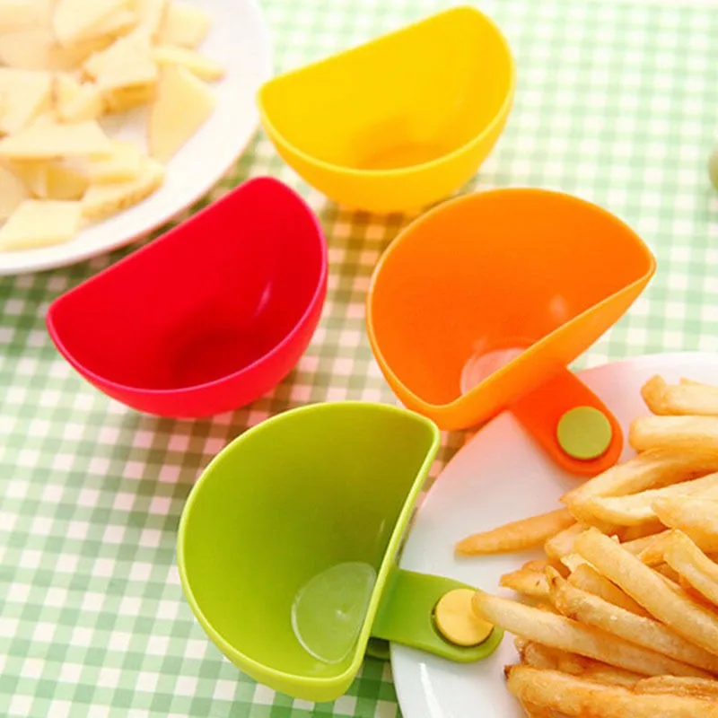 Small Kitchen Bowl Assorted Salad Saucer Ketchup Jam Dip Clip Cup Bowl Tableware Fruit Vegetable Tool
Small Kitchen Bowl Assorted Salad Saucer Ketchup Jam Dip Clip Cup Bowl Tableware Fruit Vegetable Tool