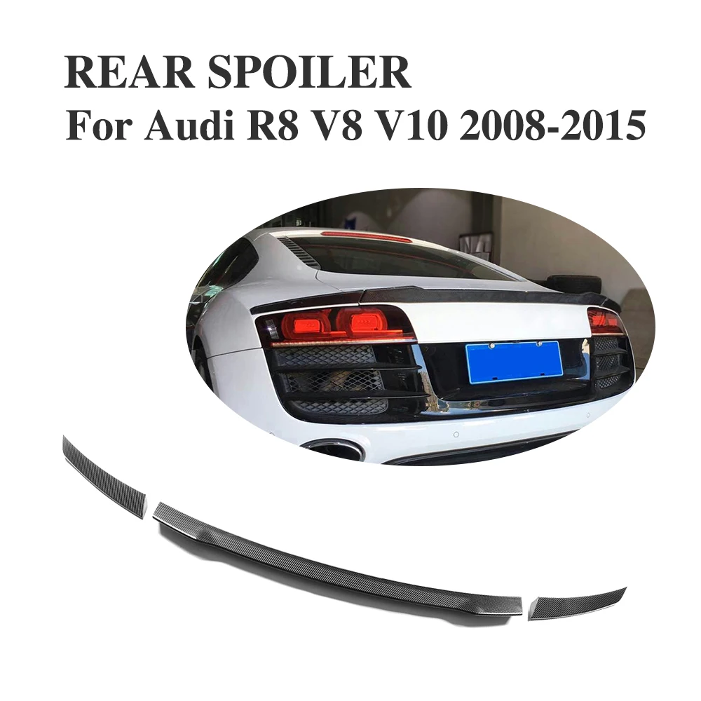 Custom Tuning Carbon Fiber Car Rear trunk lip spoiler Wing for Audi R8 GT V8 V10 2008-2016 3PCS
Custom Tuning Carbon Fiber Car Rear trunk lip spoiler Wing for Audi R8 GT V8 V10 2008-2016 3PCS