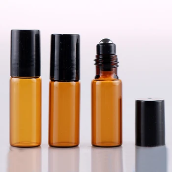 100 Pieces/Lot 5ml Roll on Bottles For Essential Oils With Plastic Cap & Refillable Portable Bottles With Glass/Steel Ball
100 Pieces/Lot 5ml Roll on Bottles For Essential Oils With Plastic Cap & Refillable Portable Bottles With Glass/Steel Ball