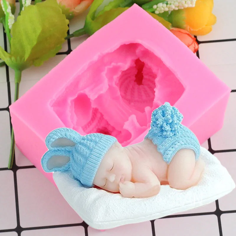3D Baby Silicone Mold Sugarcraft Fimo Resin Clay Mould Chocolate Gumpaste Molds Fondant Cake Decorating Tools Baking Moulds
3D Baby Silicone Mold Sugarcraft Fimo Resin Clay Mould Chocolate Gumpaste Molds Fondant Cake Decorating Tools Baking Moulds