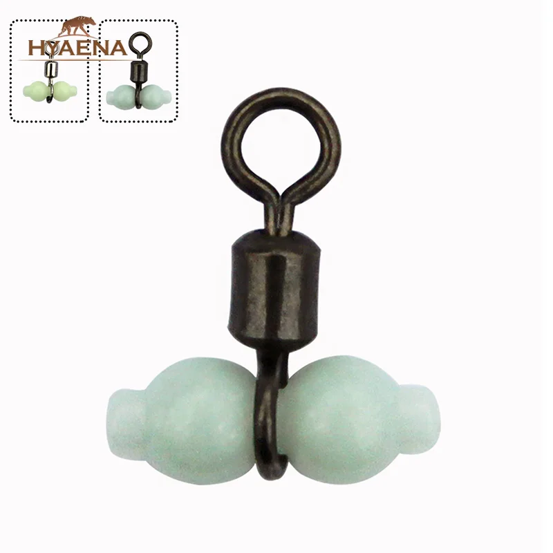 Hyaena 100pcs Luminous Cross Line Rolling Fishing Swivel 3 Way Swivels For Night Bass Gear Fishing Hook Connector Accessories
Hyaena 100pcs Luminous Cross Line Rolling Fishing Swivel 3 Way Swivels For Night Bass Gear Fishing Hook Connector Accessories