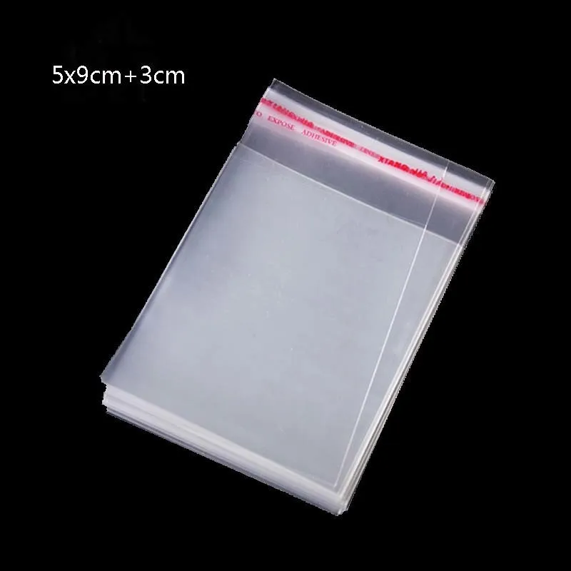 1000 Pcs 5 x 9 cm Clear Plastic Packaging Bags Poly OPP Small Cello Cellophane Bag for Gift Packing
1000 Pcs 5 x 9 cm Clear Plastic Packaging Bags Poly OPP Small Cello Cellophane Bag for Gift Packing