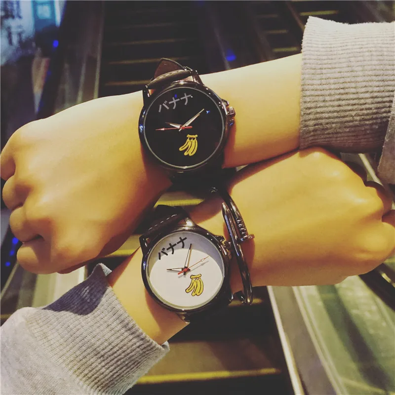 Fashion Cute Girl Lovers Watch Male And Female Students Han Version Simple Soft Leather Band Men's And Women's Hand Catenaty
Fashion Cute Girl Lovers Watch Male And Female Students Han Version Simple Soft Leather Band Men's And Women's Hand Catenaty