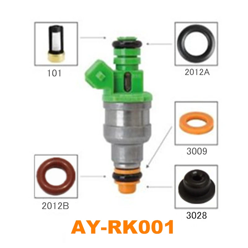 auto spare parts fuel injector repair kit for BWM 40pieces each filter plastic part seals o-rings for AY-RK001 oem0280150943
auto spare parts fuel injector repair kit for BWM 40pieces each filter plastic part seals o-rings for AY-RK001 oem0280150943