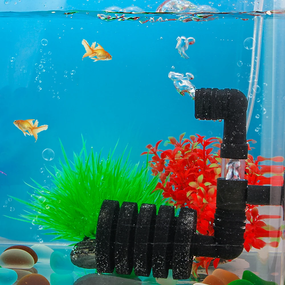Aquarium Sponge Filter Air Pump Biochemical Cotton for Fish Tank with 1x Check Valve and 1m Air Line Aquarium filtration Aquatic
Aquarium Sponge Filter Air Pump Biochemical Cotton for Fish Tank with 1x Check Valve and 1m Air Line Aquarium filtration Aquatic