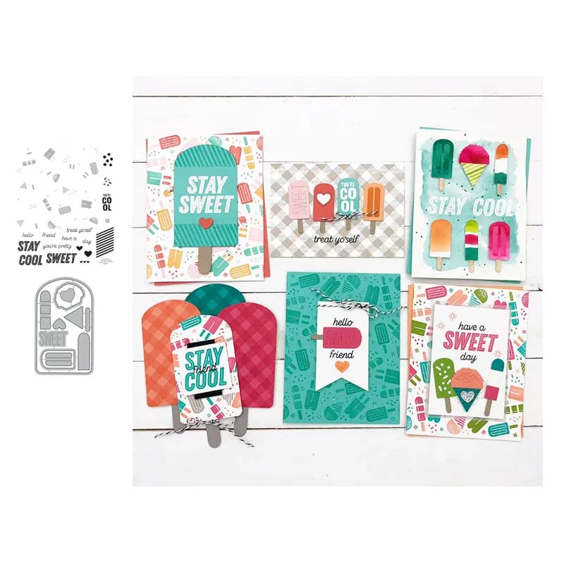 Popsicle Metal Cutting Dies and stamps Talk box Stencils for DIY Scrapbook Photo Album Paper Card Decorative
Popsicle Metal Cutting Dies and stamps Talk box Stencils for DIY Scrapbook Photo Album Paper Card Decorative