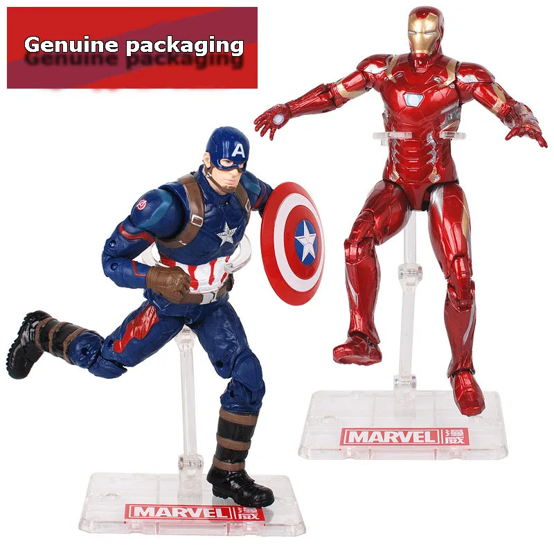 18CM Avenger in Action Figure Super Hero Iron man Captain America Thanos Spider man Toys with Children #E
18CM Avenger in Action Figure Super Hero Iron man Captain America Thanos Spider man Toys with Children #E